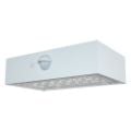 Εικόνα της Ηλιακό Επιτοίχιο Φωτιστικό 123LED Saporro 3000K IP65 με Αισθητήρα Κίνησης White