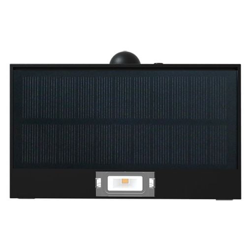 Εικόνα της Ηλιακό Επιτοίχιο Φωτιστικό 123LED Saporro 3000K IP65 με Αισθητήρα Κίνησης Black