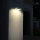 Εικόνα της Ηλιακό Επιτοίχιο Φωτιστικό 123LED Nagoya 3000K IP65 με Αισθητήρα Κίνησης White
