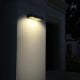 Εικόνα της Ηλιακό Επιτοίχιο Φωτιστικό 123LED Nagoya 3000K IP65 με Αισθητήρα Κίνησης Black