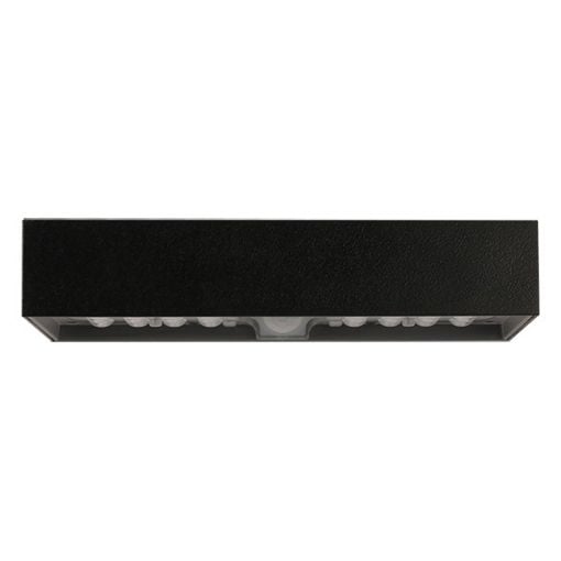Εικόνα της Ηλιακό Επιτοίχιο Φωτιστικό 123LED Nagoya 3000K IP65 με Αισθητήρα Κίνησης Black
