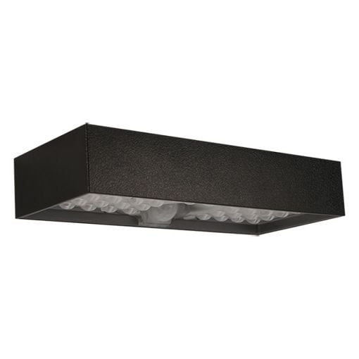 Εικόνα της Ηλιακό Επιτοίχιο Φωτιστικό 123LED Nagoya 3000K IP65 με Αισθητήρα Κίνησης Black