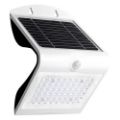 Εικόνα της Ηλιακό Επιτοίχιο Φωτιστικό 123LED Yokohama 3000K IP65 με Αισθητήρα Κίνησης White