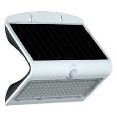 Εικόνα της Ηλιακό Επιτοίχιο Φωτιστικό 123LED Tokyo 3000K IP65 με Αισθητήρα Κίνησης White