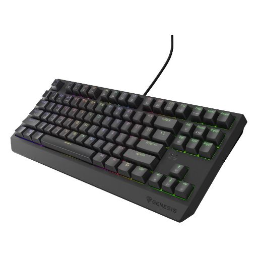 Εικόνα της Πληκτρολόγιο Genesis Thor 230 TKL RGB Hot-Swappable Brown Switches (US) Black NKG-2079