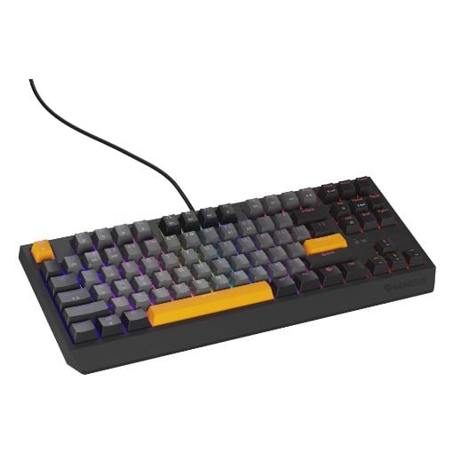Εικόνα της Πληκτρολόγιο Genesis Thor 230 TKL RGB Hot-Swappable Red Switches (US) Anchor Gray Negative NKG-2082