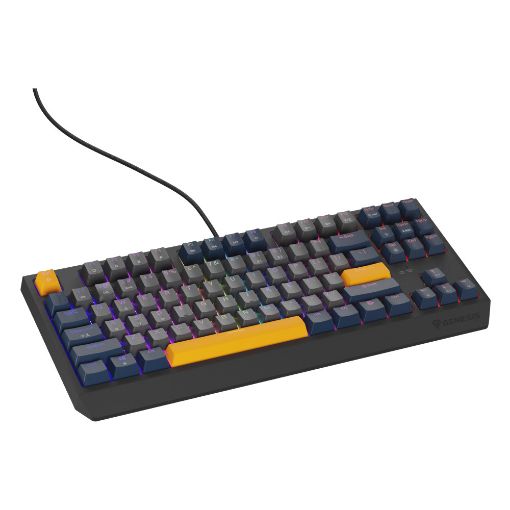 Εικόνα της Πληκτρολόγιο Genesis Thor 230 TKL RGB Hot-Swappable Panda Switches (US) Naval Blue Negative NKG-2164