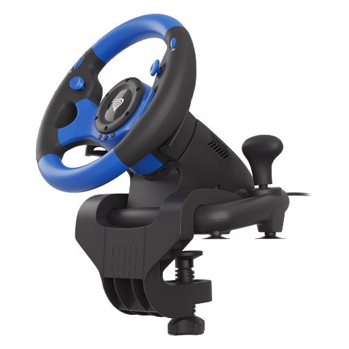 Εικόνα της Racing Wheel Genesis Seaborg 350  for PC/Console Blue/Black NGK-1566