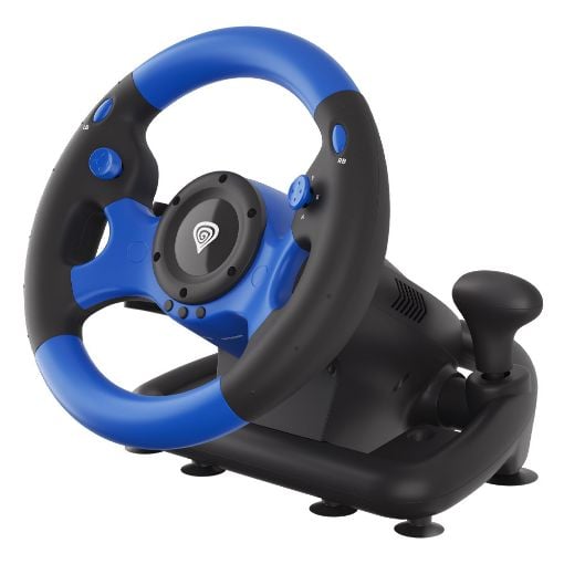 Εικόνα της Racing Wheel Genesis Seaborg 350  for PC/Console Blue/Black NGK-1566