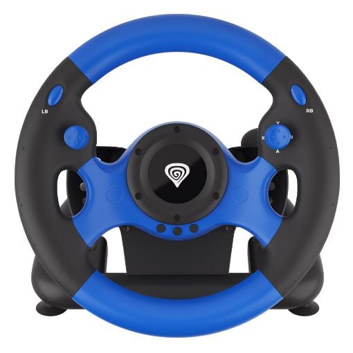 Εικόνα της Racing Wheel Genesis Seaborg 350  for PC/Console Blue/Black NGK-1566