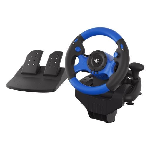 Εικόνα της Racing Wheel Genesis Seaborg 350  for PC/Console Blue/Black NGK-1566