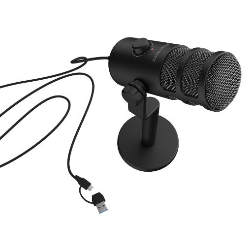 Εικόνα της Microphone Genesis Radium 350D USB Black NGM-2168