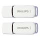 Εικόνα της Philips Snow 32GB USB 2.0 White/Shadow Grey 2-Pack FM32FD70D/00