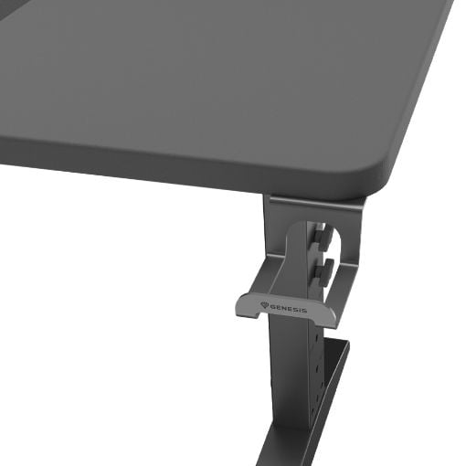 Εικόνα της Gaming Desk Genesis Holm Modular 140 75x140x70/90cm Black NDS-2249