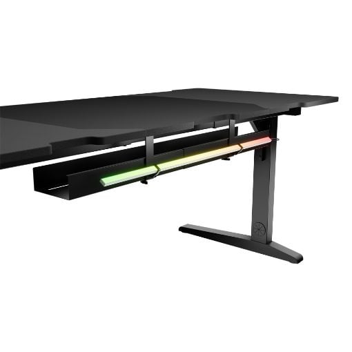 Εικόνα της Gaming Desk Genesis Holm Modular 180 75x180x70/90cm Black NDS-2251