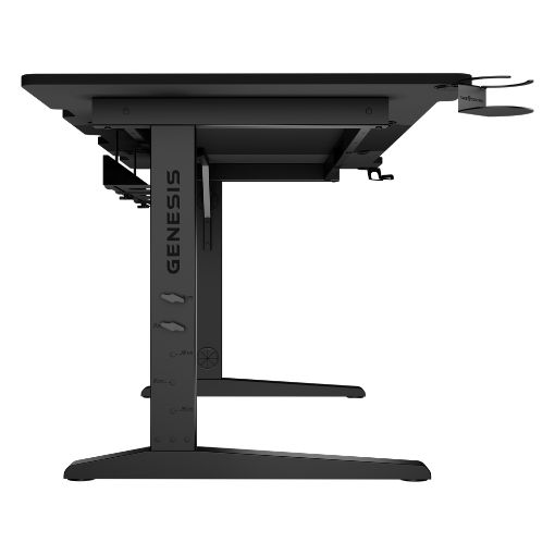Εικόνα της Gaming Desk Genesis Holm Modular 180 75x180x70/90cm Black NDS-2251