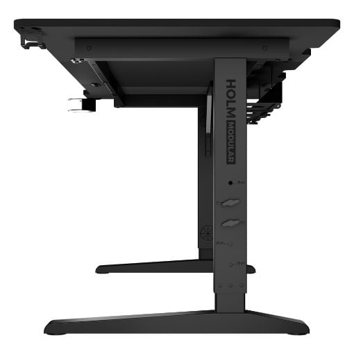 Εικόνα της Gaming Desk Genesis Holm Modular 180 75x180x70/90cm Black NDS-2251