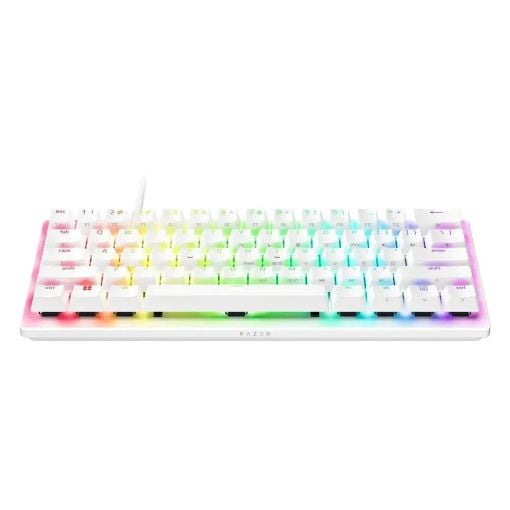 Εικόνα της Πληκτρολόγιο Razer Huntsman V3 Pro Mini 60% Analog/Optical Gen2 Switches (US) White RZ03-04991700-R3M1