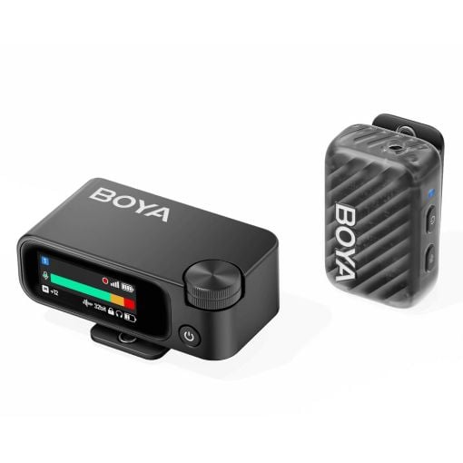 Εικόνα της Boya Boyamic 2-01 AI-Powered Wireless Microphone with 2x Lavalier Microphone