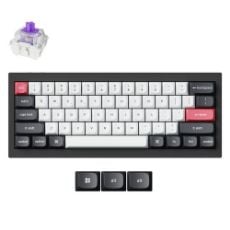 Εικόνα της Πληκτρολόγιο Keychron Q4 HE QMK 60% Wireless Magnetic Nebula Switches (US) Carbon Black Q4H-C1