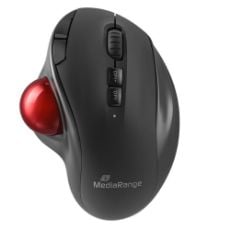 Εικόνα της Ποντίκι MediaRange Optical 7-Button Wireless Black/Red MROS263