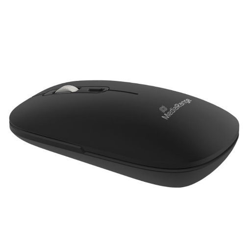 Εικόνα της Ποντίκι MediaRange Optical 4-Button Wireless Black MROS267