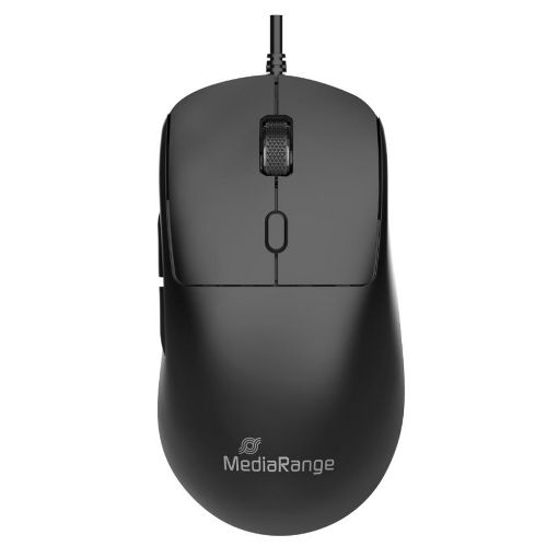 Εικόνα της Ποντίκι MediaRange Optical 6-Button Wired Black MROS271