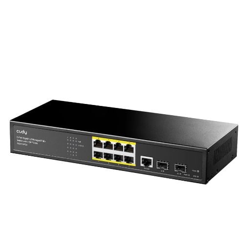 Εικόνα της Switch Cudy GS2008PS2 8-Port Gigabit PoE & 2x SFP Managed