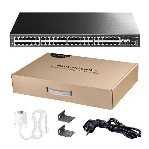 Εικόνα της Switch Cudy GS5048S4 48-Port Gigabit & 4x SFP+ Managed