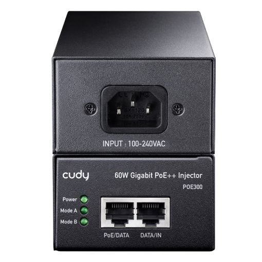 Εικόνα της Cudy Gigabit PoE++ Injector 60W POE300