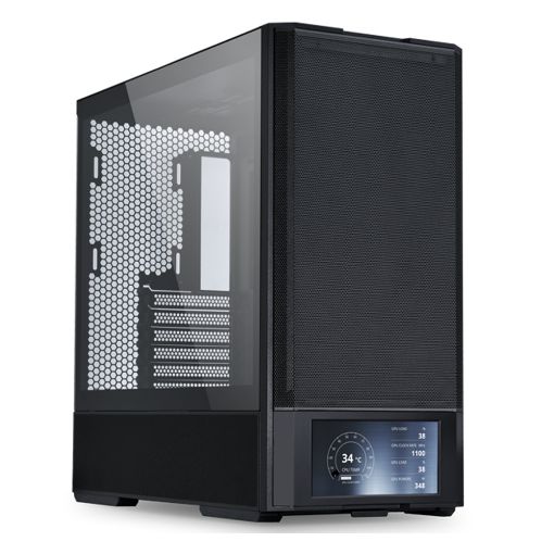 Εικόνα της Lian Li Lancool 207 Digital Tempered Glass Black G99.LAN207DX.00