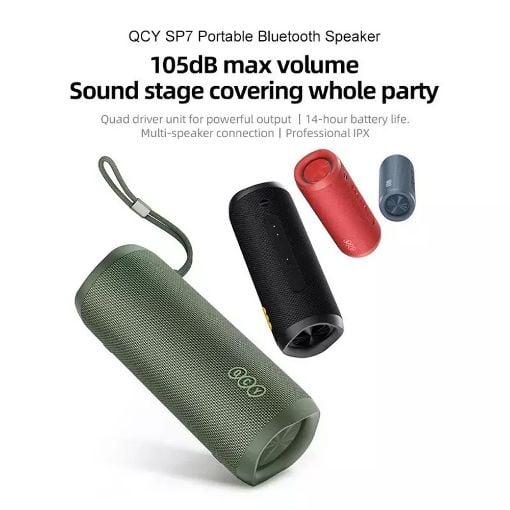 Εικόνα της Ηχείο QCY SP7 40W Bluetooth RGB Green