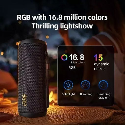 Εικόνα της Ηχείο QCY SP7 40W Bluetooth RGB Blue