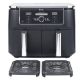 Εικόνα της Φριτέζα Αέρος Ninja Foodi Max Dual Zone 9.5lt 2470W Black AF400EU