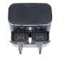 Εικόνα της Φριτέζα Αέρος Ninja Foodi Max Dual Zone 9.5lt 2470W Black AF400EU