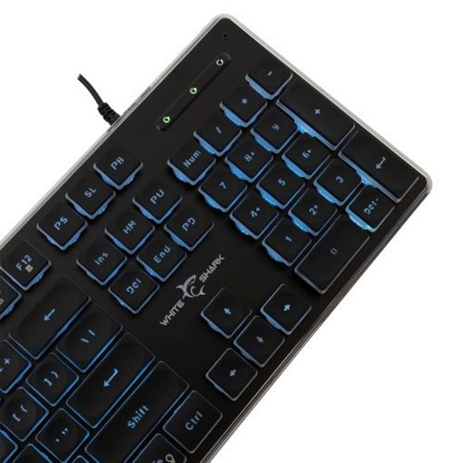 Εικόνα της Πληκτρολόγιο White Shark Tachi Full LED (US) Black GK-003141