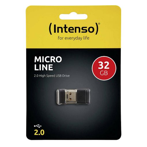 Εικόνα της Intenso Micro Line 32GB USB 2.0 Black 3500480
