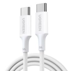 Εικόνα της Καλώδιο Ugreen L502 USB-C to USB-C 100W 1m White 65255