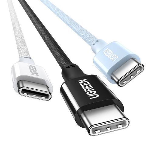 Εικόνα της Καλώδιο Ugreen L502 USB-C to USB-C 100W 1m Blue 65253