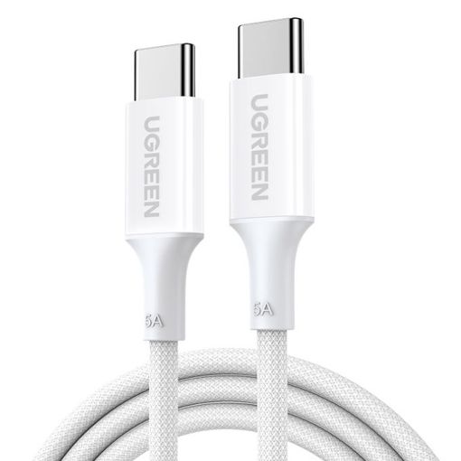 Εικόνα της Καλώδιο Ugreen L502 USB-C to USB-C 100W 2m White 65256