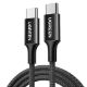 Εικόνα της Καλώδιο Ugreen L502 USB-C to USB-C 100W 2m Black 65250