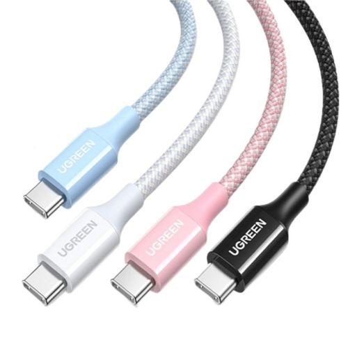 Εικόνα της Καλώδιο Ugreen L502 USB-C to USB-C 100W 2m Pink 65252