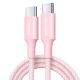 Εικόνα της Καλώδιο Ugreen L502 USB-C to USB-C 100W 2m Pink 65252
