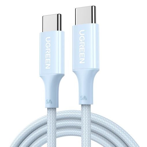Εικόνα της Καλώδιο Ugreen L501 USB-C to USB-C 60W 1m Blue 35334
