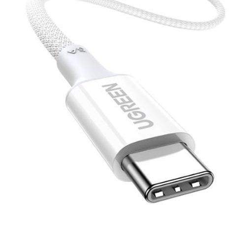 Εικόνα της Καλώδιο Ugreen L501 USB-C to USB-C 60W 2m White 65248