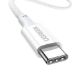 Εικόνα της Καλώδιο Ugreen L501 USB-C to USB-C 60W 2m White 65248