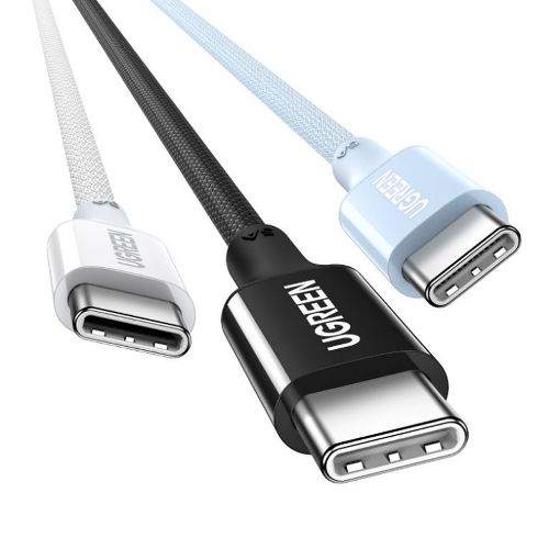 Εικόνα της Καλώδιο Ugreen L501 USB-C to USB-C 60W 2m Blue 65247