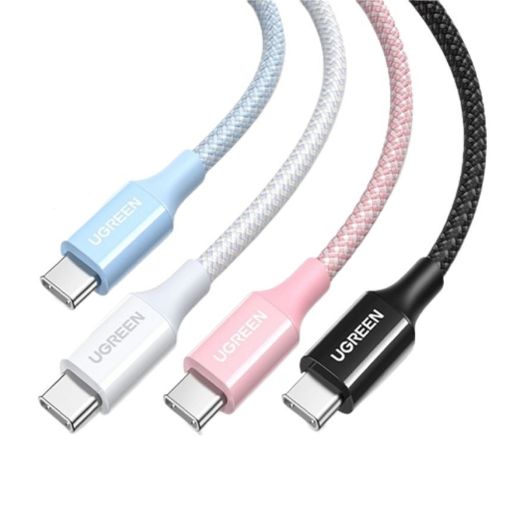 Εικόνα της Καλώδιο Ugreen L501 USB-C to USB-C 60W 2m Pink 65246