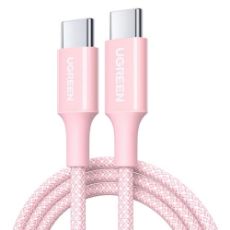 Εικόνα της Καλώδιο Ugreen L501 USB-C to USB-C 60W 2m Pink 65246