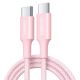 Εικόνα της Καλώδιο Ugreen L501 USB-C to USB-C 60W 2m Pink 65246